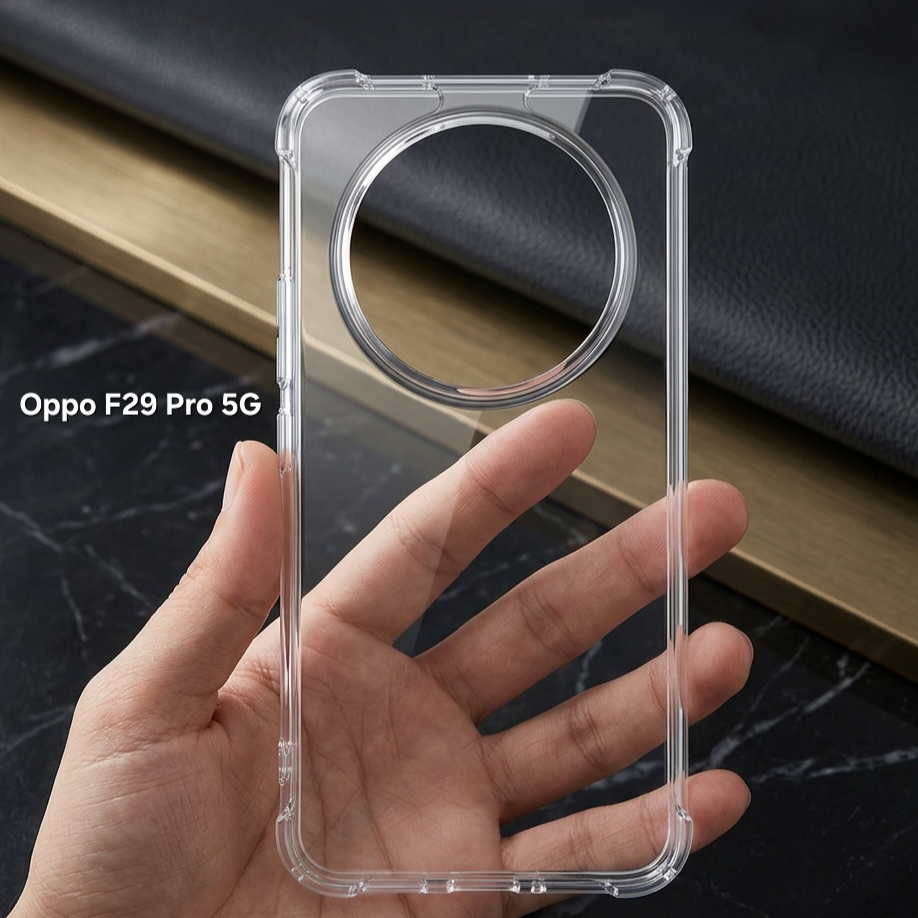 Premium Ultra-Clear Shockproof Hybrid Case for OPPO F29 Pro 5G
