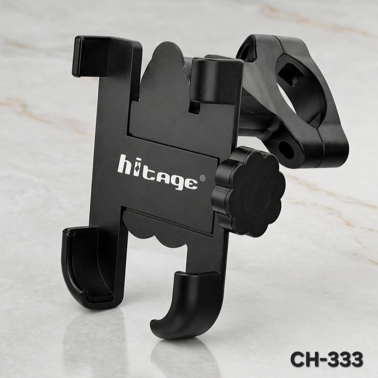 Hitage Premium Bike Mobile Holder with 360° Rotation for Motorcycle & Bicycle – CH-333