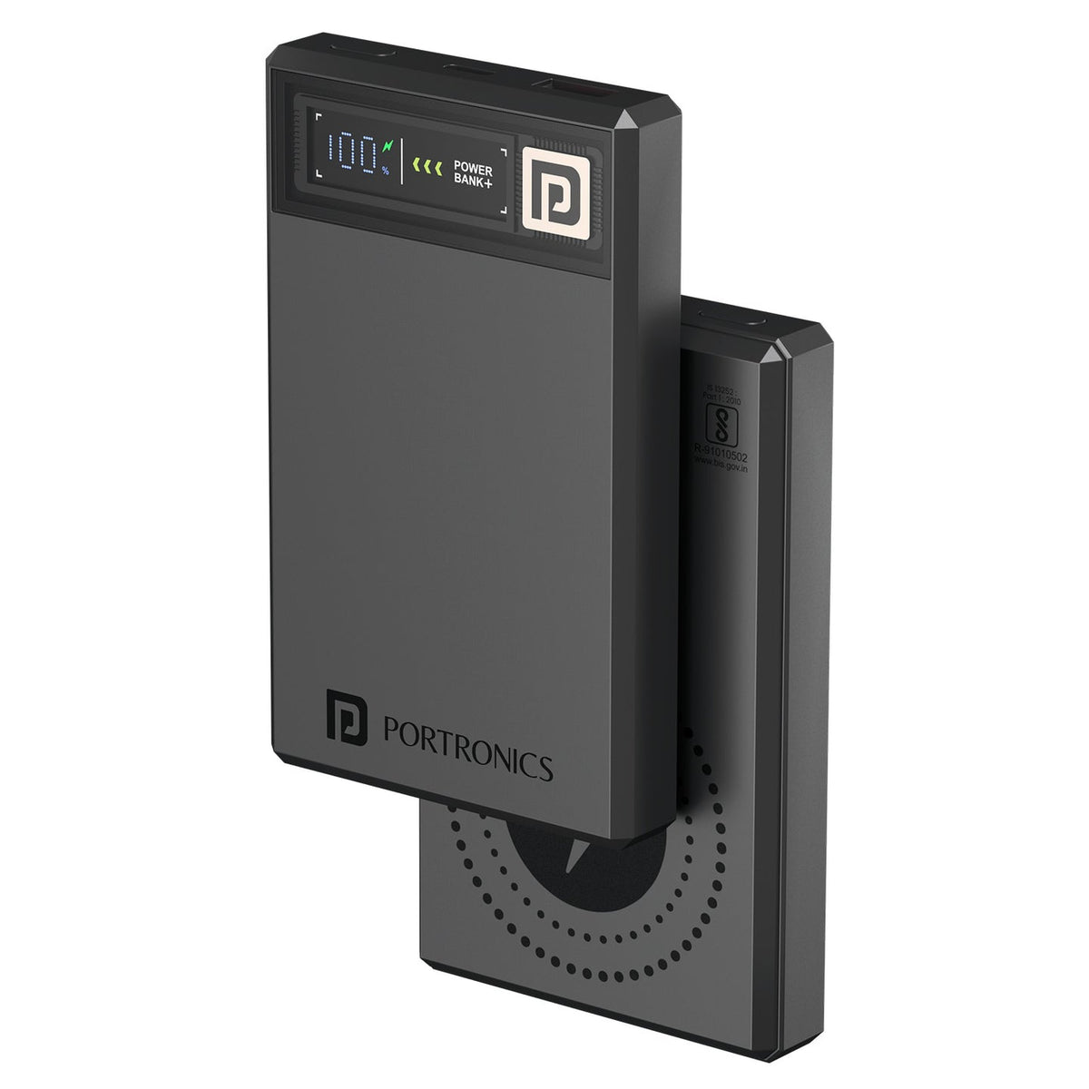 Portronics Luxcell MagClick 10K 10000mAh 15W Magnetic Power Bank POR 2257/2261