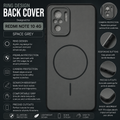 Redmi Note 10 4G Ring Design Back Cover – Space Grey