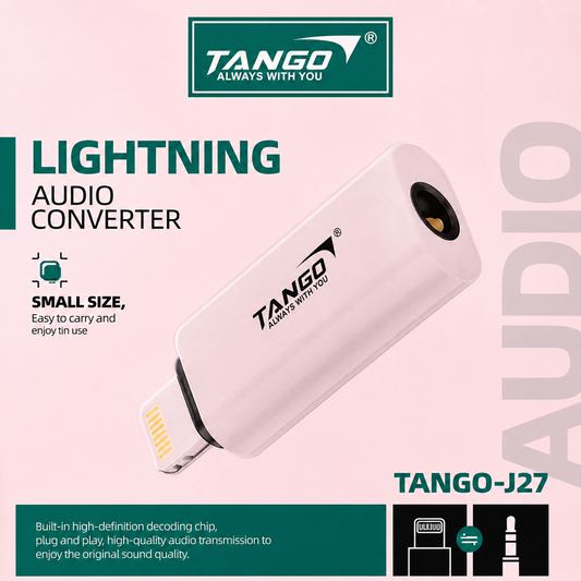 TANGO 3.5mm Lightning Audio Converter - TANGO-J27