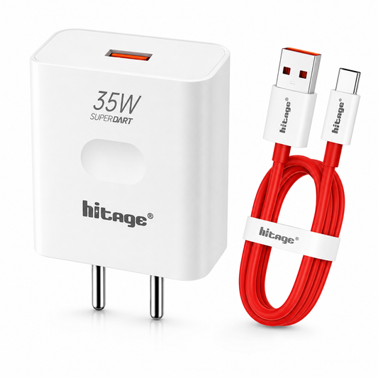 Hitage ChargePro 35W Fast Charger with Type-C Cable – HT-i146