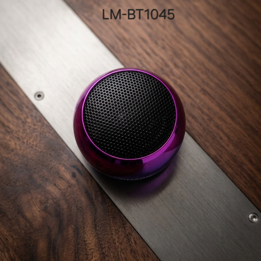 Landmark Shell Premium Metal Wireless Speaker (BT v5.3) with RGB Lights – LM-BT1045