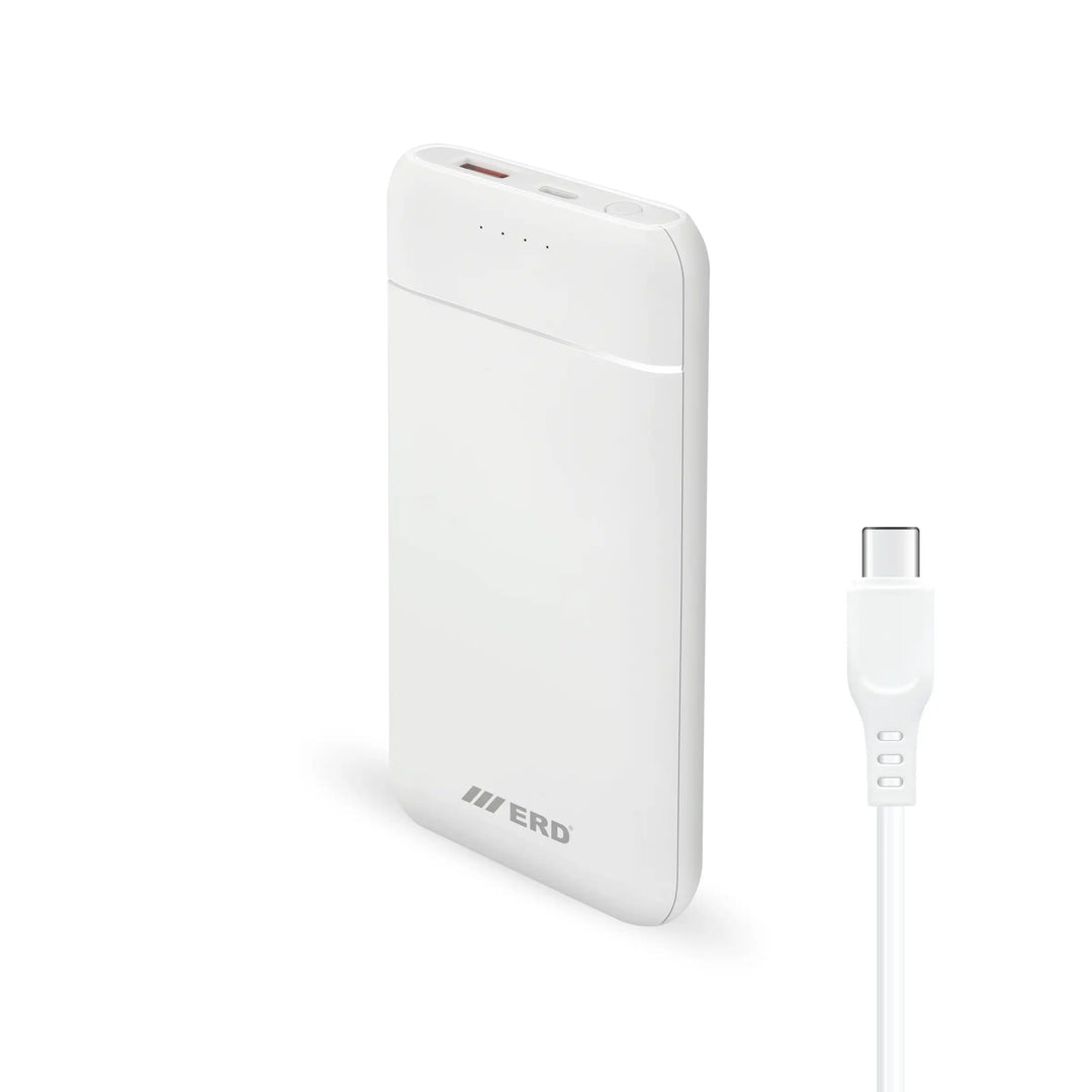 ERD 10000mAh Dual Output Power Bank with USB-A & USB-C Charging Port – 12W Fast Charging – PB-230