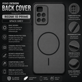 Redmi 10 Prime Ring Design Back Cover – Space Grey