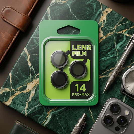 Premium Camera Lens Film Protector Set for iPhone 14 Pro & 14 Pro Max