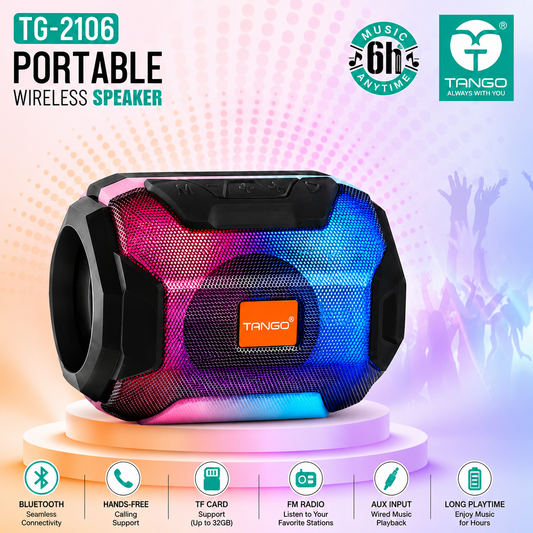 TANGO Portable Wireless Speaker – TG-2106