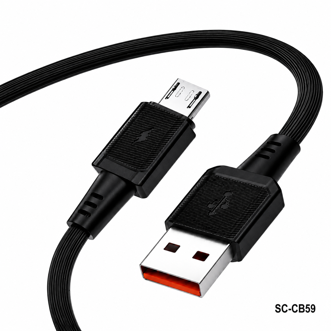 SMG KOBRA 45W Super Fast USB-A to Micro USB Charging Cable Black – SG-CB59