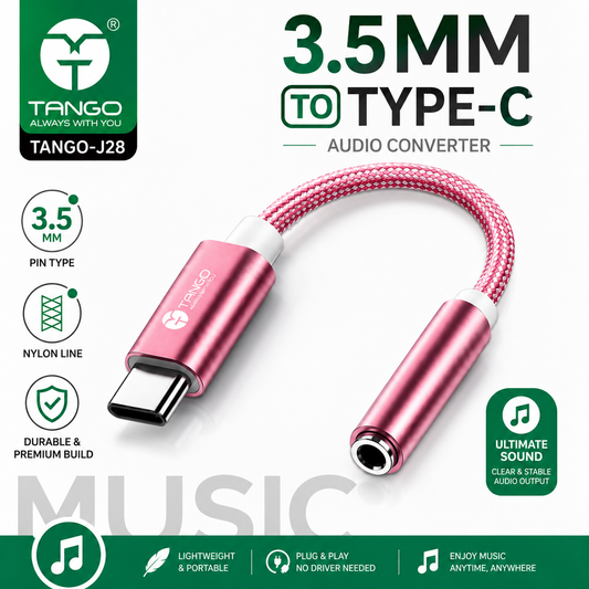 TANGO 3.5mm to Type-C Audio Converter - TANGO-J28