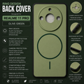 Realme 11 Pro RingDesign Back Cover – Olive Green