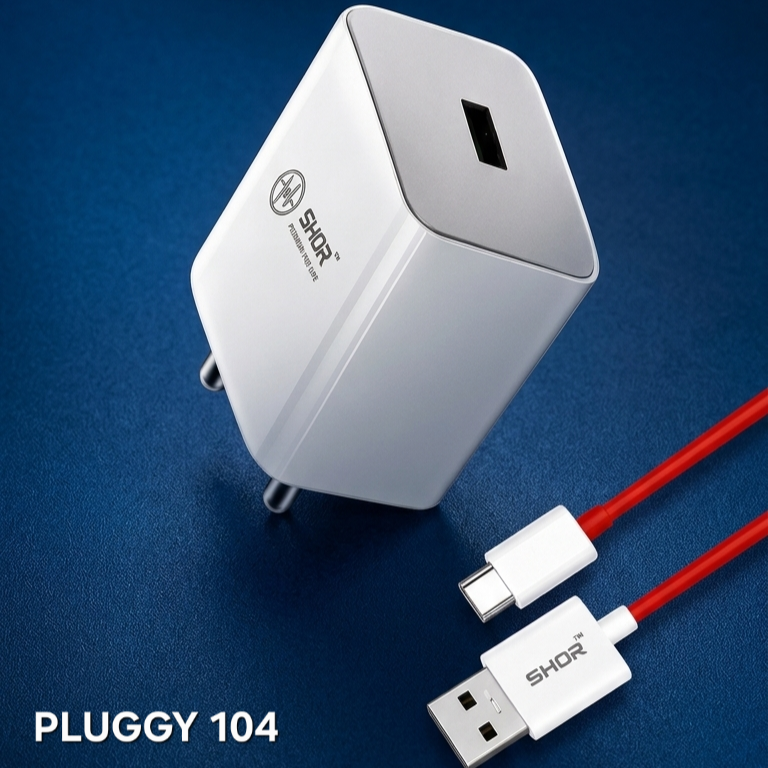 SHOR 30W 104 Mobile Charger With USB To Type-C Cable