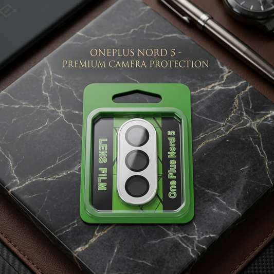 Premium Silver Camera Lens Film Protector for OnePlus Nord 5