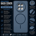 Realme C65 5G Ring Design Back Cover – Slate Blue