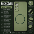 Vivo Y51 (2020) Ring Design Back Cover – Olive Green