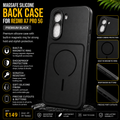 MagSafe Silicone Back Case for Redmi A7 Pro 5G – Premium Black