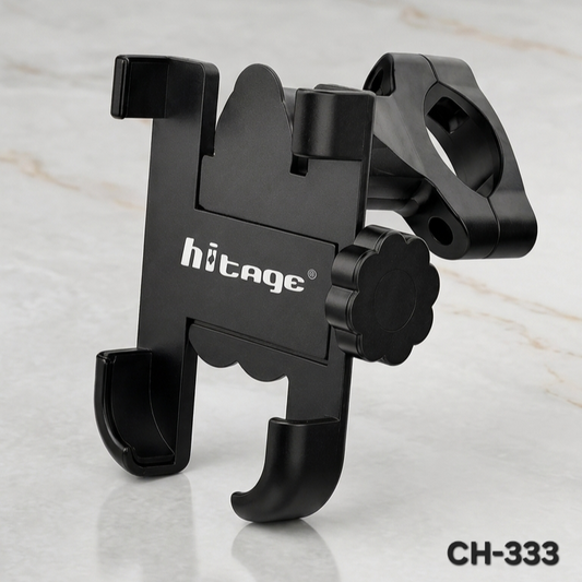 Hitage Premium Bike Mobile Holder with 360° Rotation for Motorcycle & Bicycle – CH-333