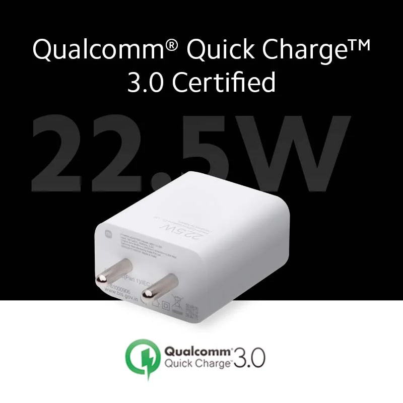 Xiaomi 22.5W Fast Charger Combo Adapter With USB Type-C Cable